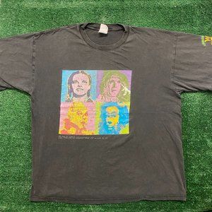 Vintage Y2K Wizard of Oz Andy Warhol Pop Art Faded Movie Tee